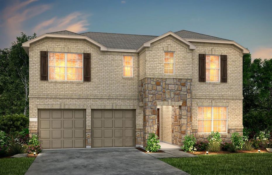 NEW CONSTRUCTION COMING SOON: Beautiful two-story home coming soon to Townsend Green in Denton