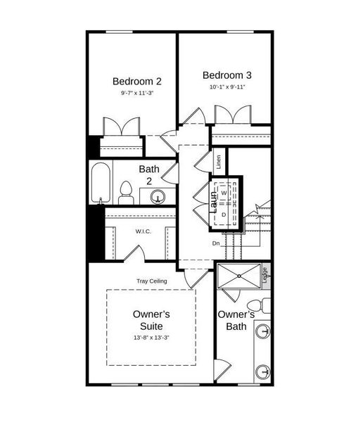 Structural options added include; Fireplace, 4th bedroom and full bath, ledge in primary shower, and tray ceilings in primary suite.