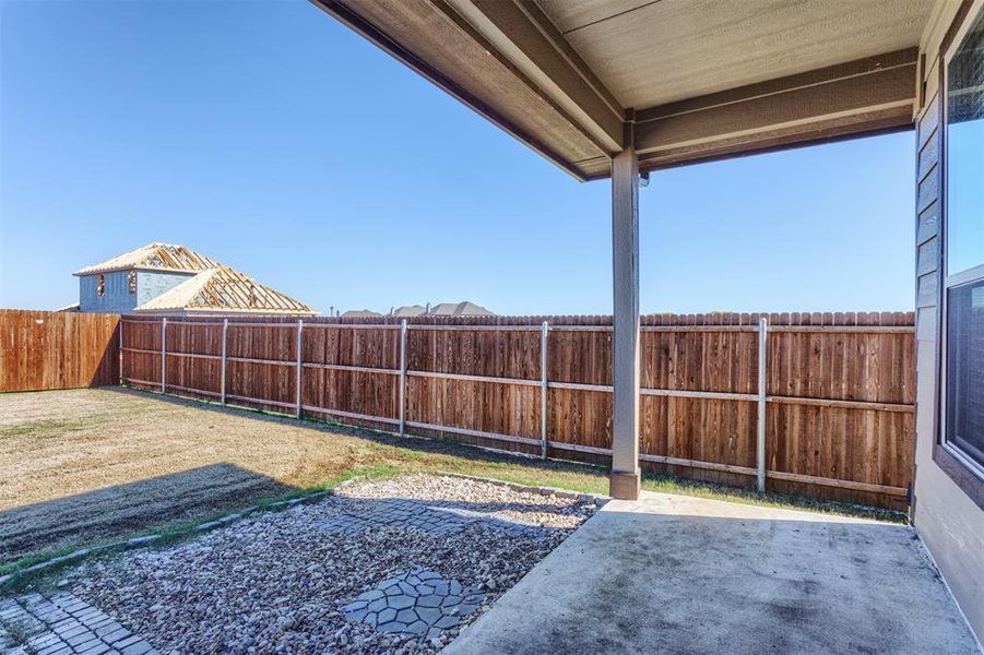 Covered Back Porch