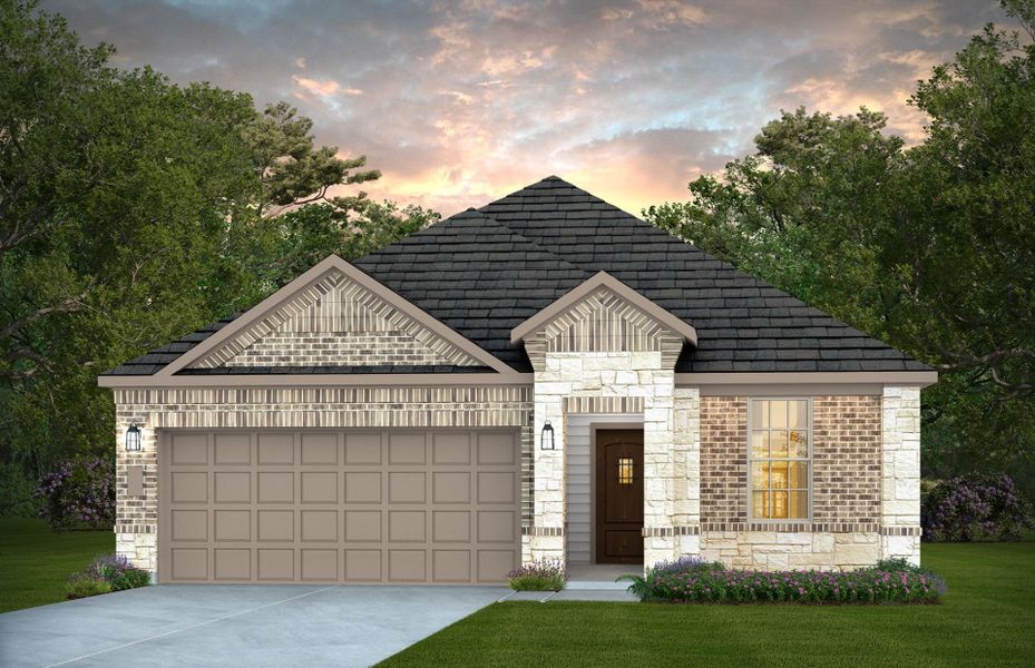 New construction Single-Family house 1404 Grass Bend Drive, Katy, TX 77493 Haskell- photo