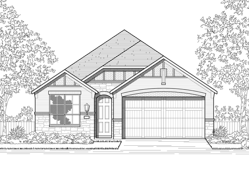 New construction Single-Family house Portofino Plan, 5113  Westhaven Circle, Denison, TX 75020 - photo