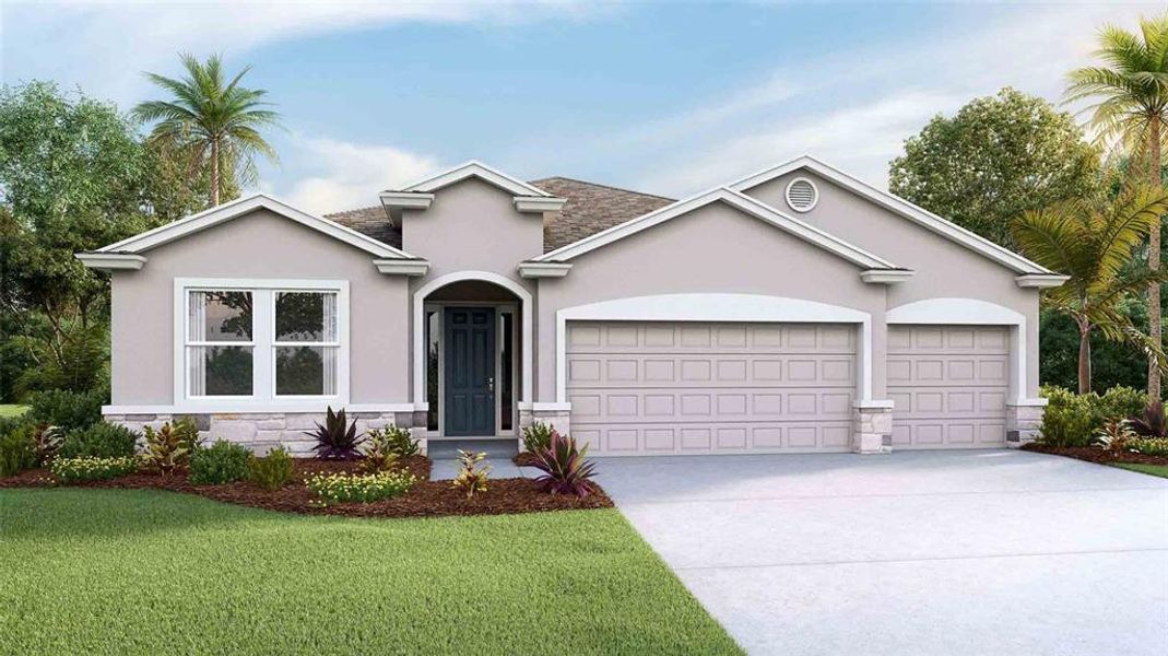 New construction Single-Family house 7591 Broad River Avenue, Land O' Lakes, FL 34638 - photo