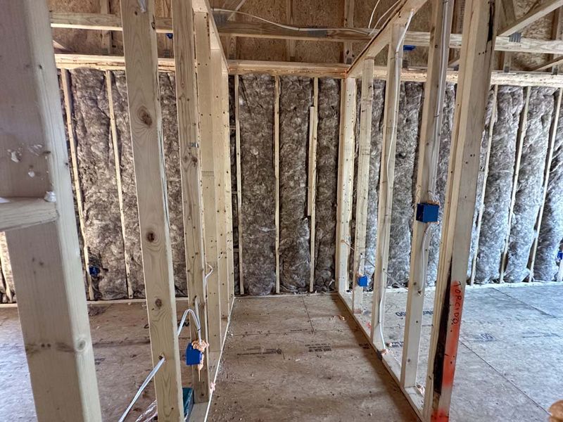 Bedroom Three 2nd Walk-in Closet Construction Progress