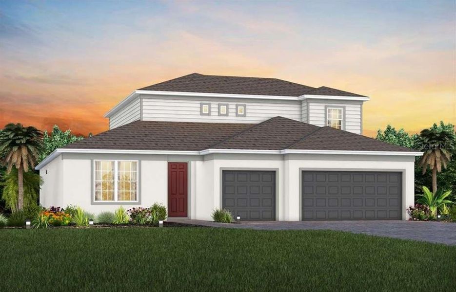 New construction Single-Family house 4531 Cutwater Drive, Orlando, FL 32820 Ashby- photo