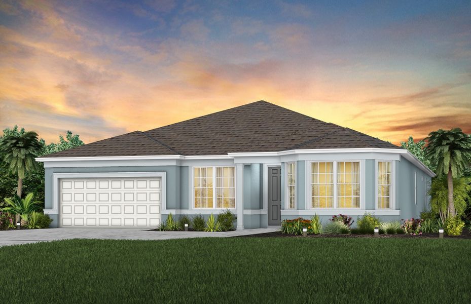New construction Single-Family house Easley, 4021 Winding Meadows Street, Apopka, FL 32712 - photo