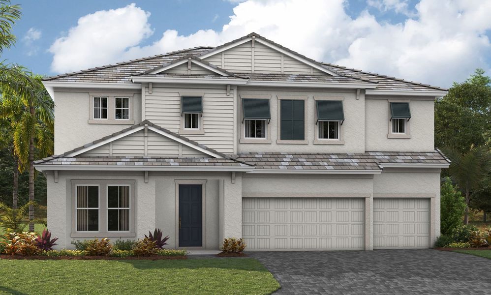 New construction Single-Family house Verona, 9231 Isabella Circle, Parrish, FL 34219 - photo