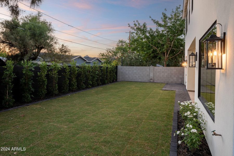 Manicured Landscaping