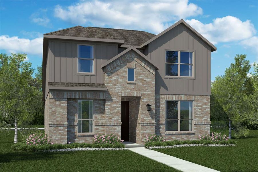 New construction Single-Family house 4806 Ancestry Street, Haltom City, TX 76117 TRINITY- photo