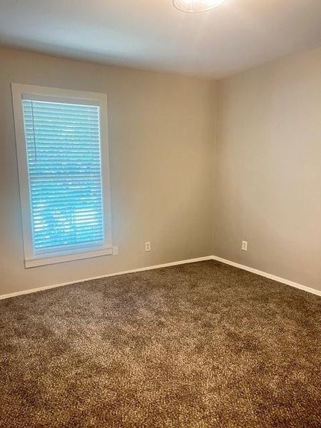 Empty room featuring carpet floors