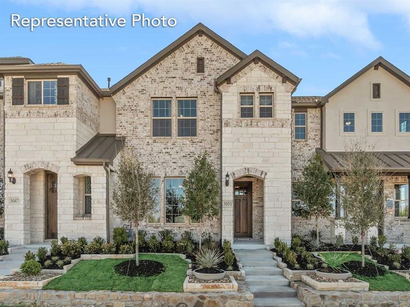 New construction Townhouse house 6233 Baritone Court, Sachse, TX 75048 Townhome Series - Cascade- photo