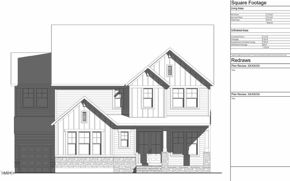 New construction Single-Family house 106 W Spring Showers Trail, Angier, NC 27501 - photo