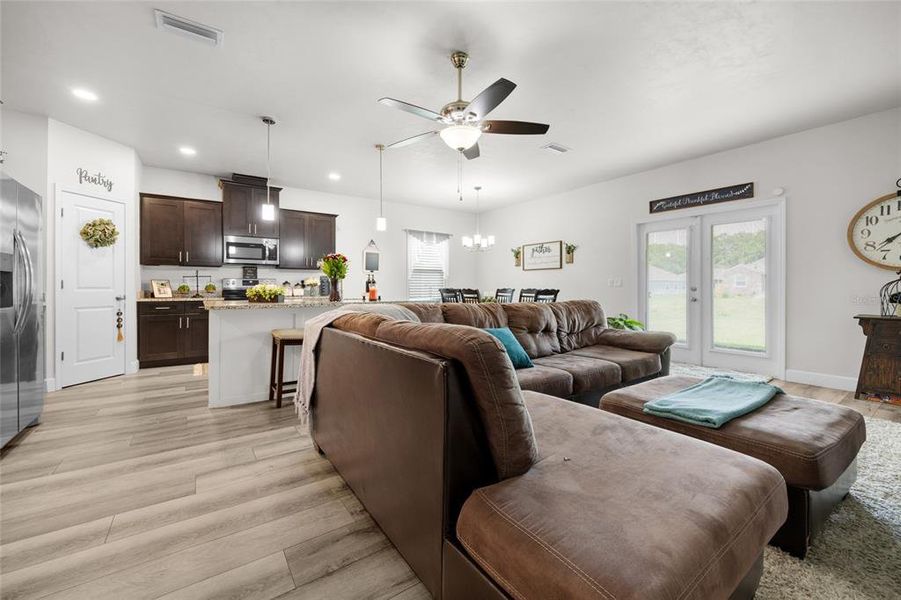 Spacious Living Room