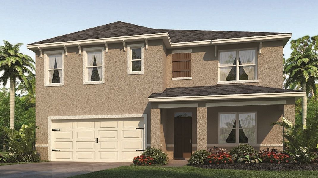 New construction Single-Family house Hayden, 2616 Grandbury Grove Road, Lakeland, FL 33811 - photo