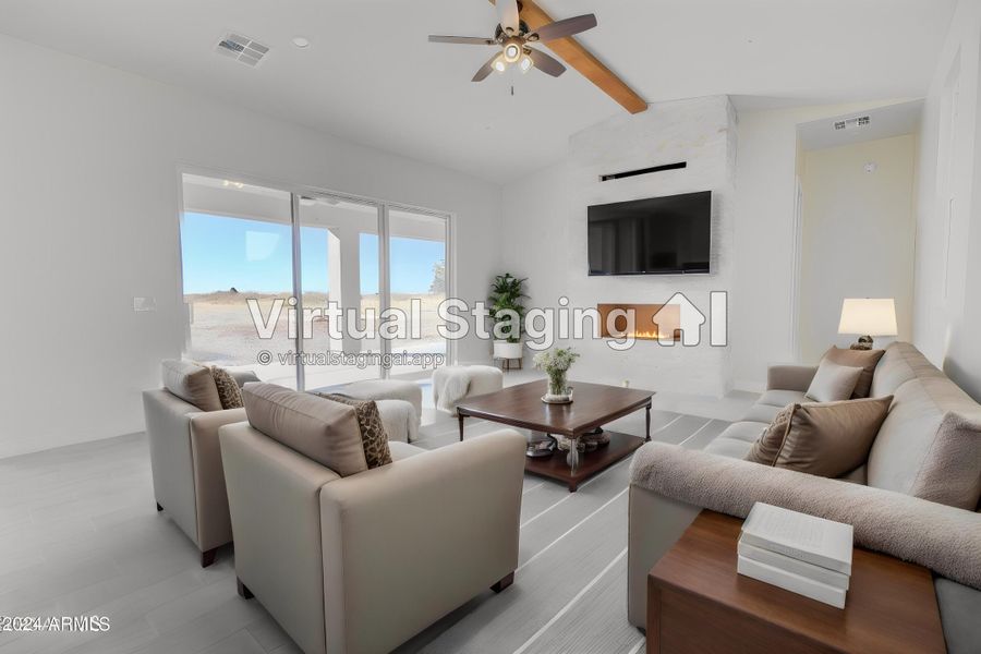 Virtual Staging AI - mustang-living-room