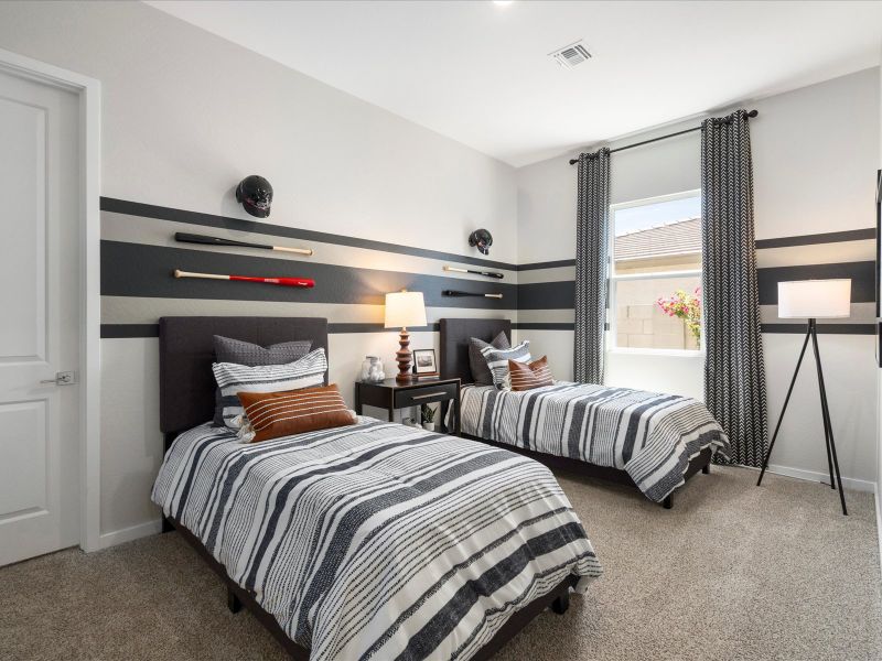 Bedroom in the Lennon Floorplan at Abel Ranch