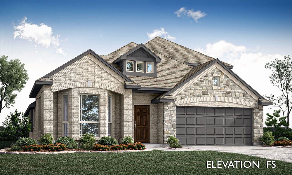 New construction Single-Family house Cypress II, 4601 Saddlehorn Drive, Midlothian, TX 76065 - photo