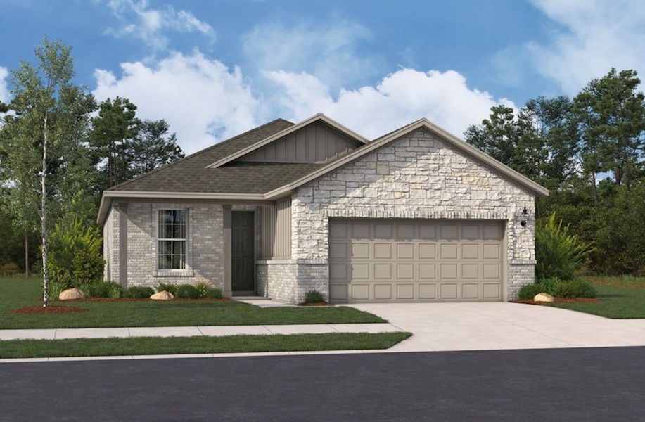 New construction Single-Family house Hickory, 10512 Bricewood Park, Helotes, TX 78023 - photo