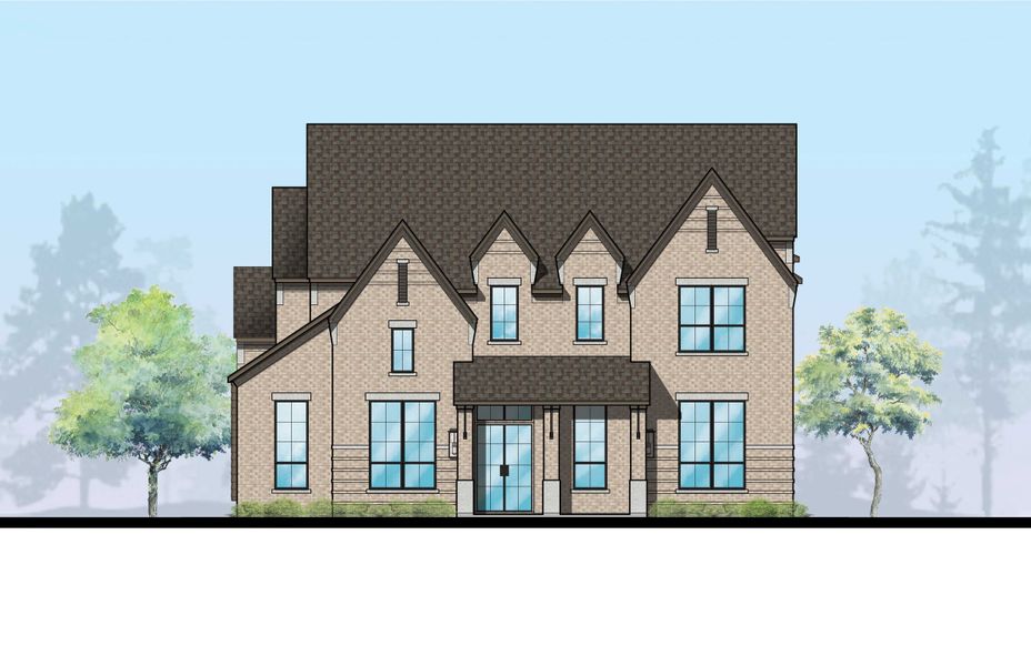 New construction Single-Family house Plan Lorenzo, 3983 Honeycutt Drive, Frisco, TX 75033 - photo