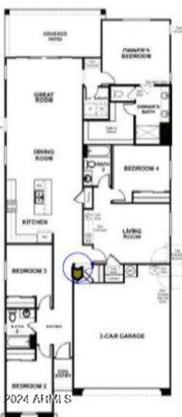 Emerald floor plan LV