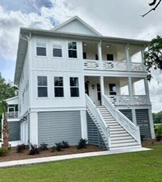 New construction Single-Family house 1068 Capersview Court, Awendaw, SC 29429 Nelson - Overlook At Copahee Sound- photo
