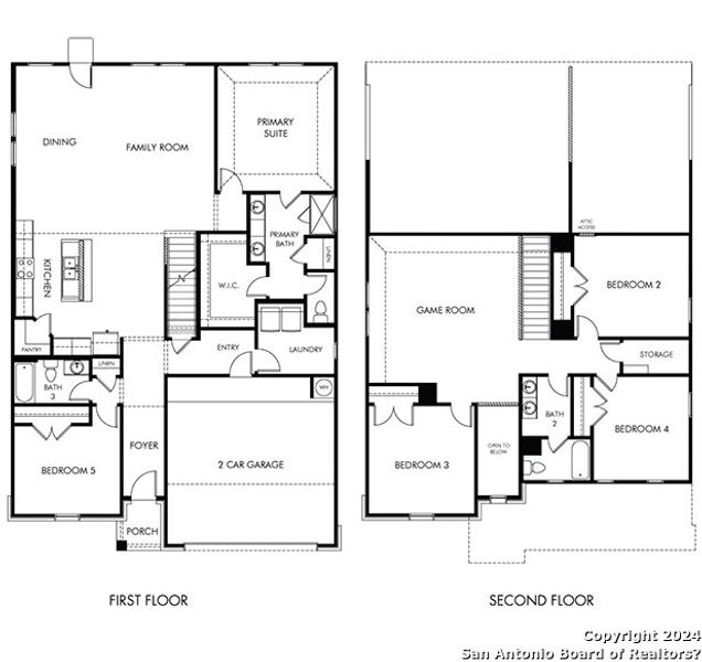 New construction Single-Family house 16911 Eaton Terrace, San Antonio, TX 78247 The Kessler (C454)- photo