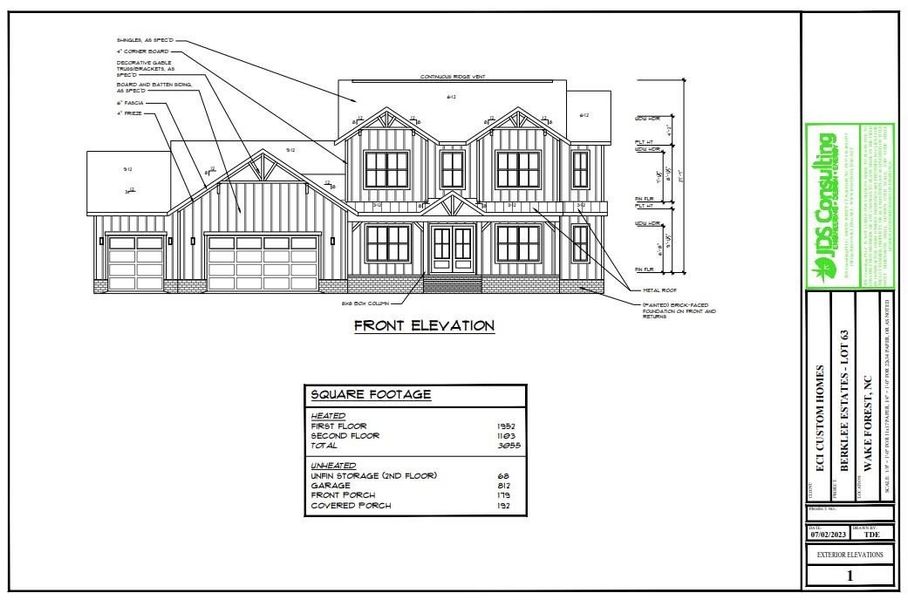 New construction Single-Family house 8305 Dolce Drive, Wake Forest, NC 27587 - photo