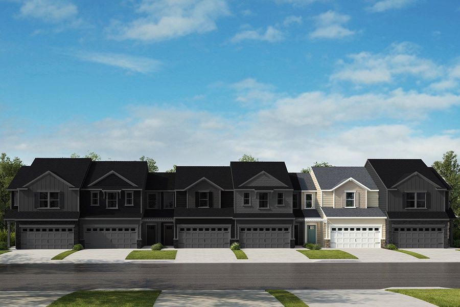 New construction Townhouse house Plan 1566, 2516 Homestead Rd., Chapel Hill, NC 27516 - photo