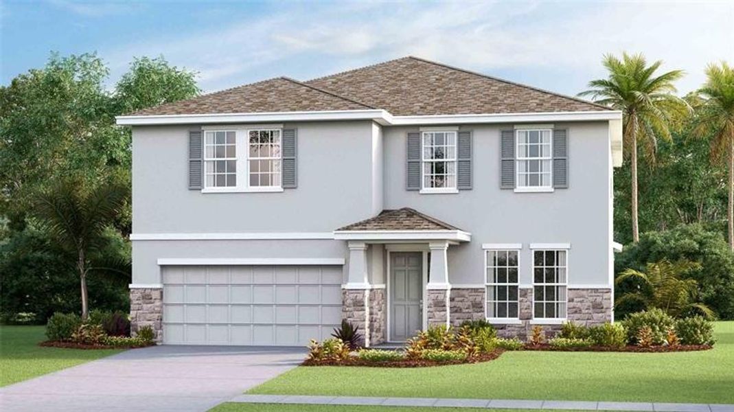 New construction Single-Family house 33605 Elm Hill Branch, Wesley Chapel, FL 33545 - photo