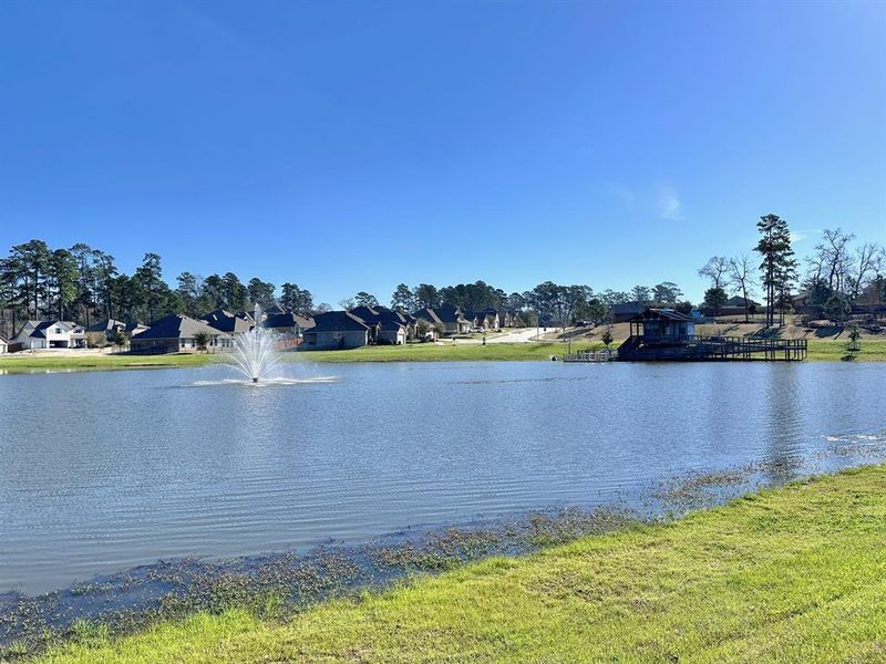 You will love our community pond where you and your family can partake in catch and release fishing.