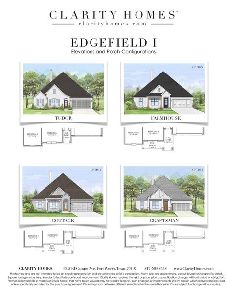 New construction Single-Family house Edgefield I, 101 Observation Drive W, Aledo, TX 76008 - photo