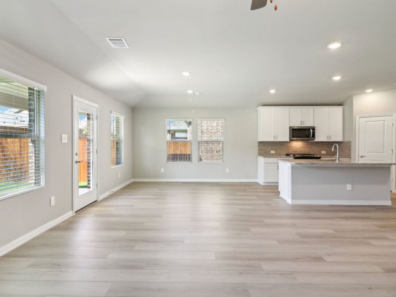 The Preston floorplan with the Sleek interior package.