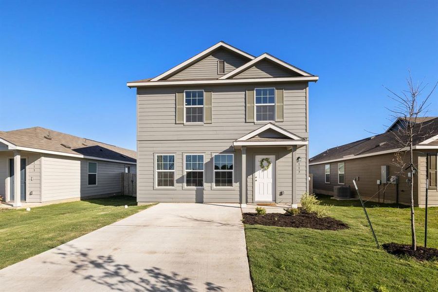 New construction Single-Family house 117 Hasty Heart Ct, Jarrell, TX 76537 Deerbrook- photo