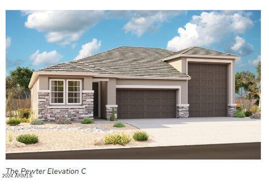 New construction Single-Family house 117 S Naples Lane, Casa Grande, AZ 85122 Pewter- photo