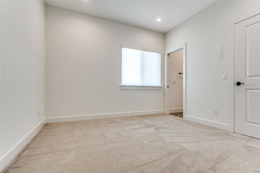 Secondary Bedroom on Third Floor with Private Ensuite