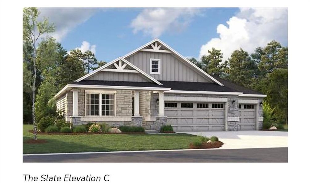 New construction Single-Family house 226 Silverton Ln, Cedar Creek, TX 78612 Slate- photo