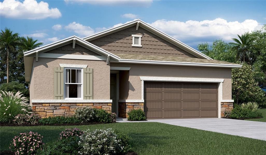 New construction Single-Family house 3317 Chicory Court, Lake Hamilton, FL 33851 Ruby- photo