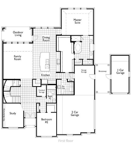 New construction Single-Family house 220G Plan, 117 Villoria Cove, Liberty Hill, TX 78642 - photo