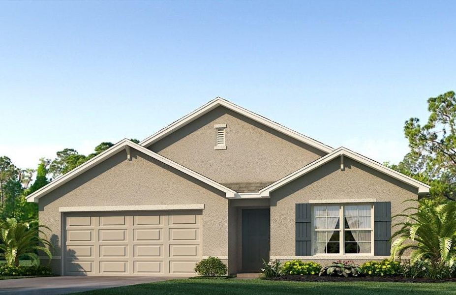 New construction Single-Family house 9163 Swiss Road, Spring Hill, FL 34606 Cali- photo