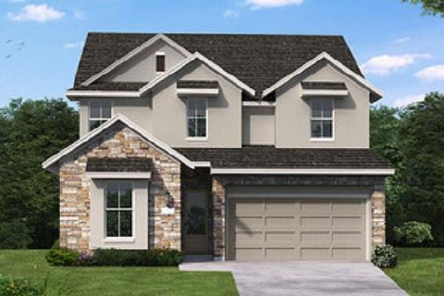 Front Elevation ( representative rendering)