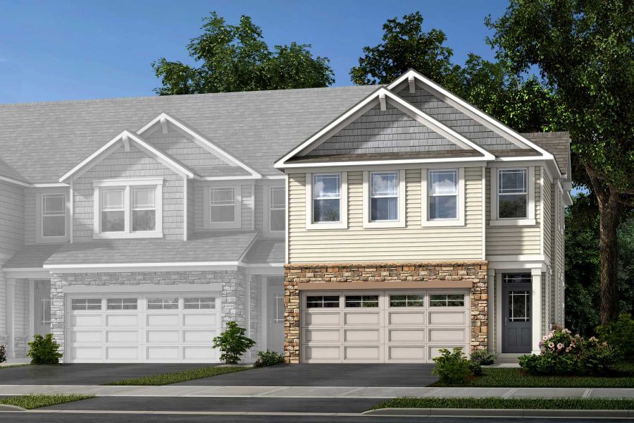 New construction Townhouse house 11214 Bartrams Way, Charlotte, NC 28278 Blayre- photo