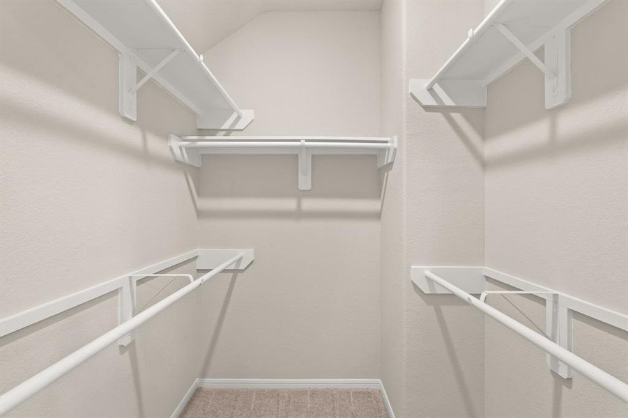 A view of your large primary walk-in Closet