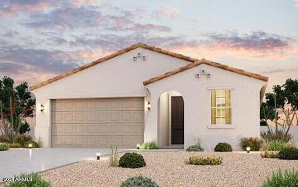 New construction Single-Family house 2531 E Monument Canyon Avenue, Apache Junction, AZ 85119 Plan 1- photo