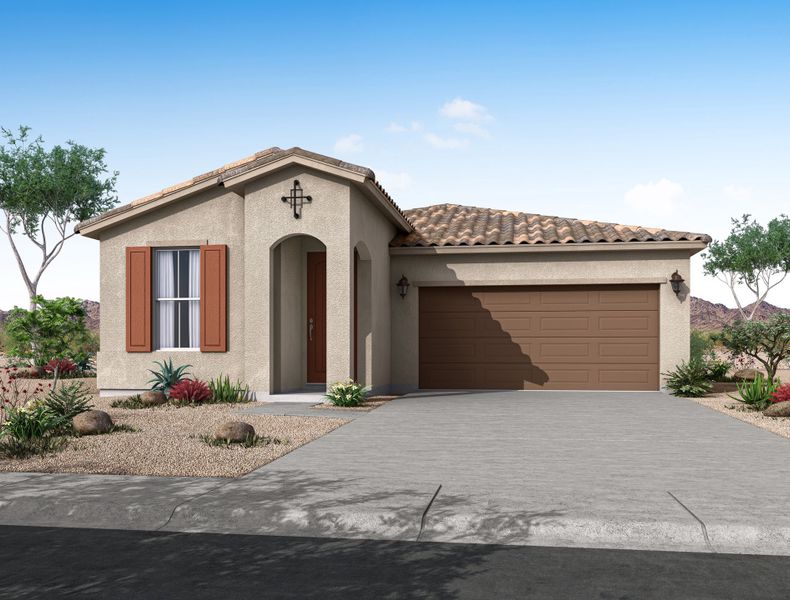 Pleasant floor plan new homes for sale the ridge at sienna hills buckeye az william ryan