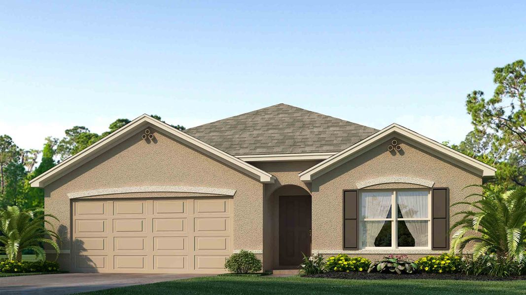 New construction Single-Family house 36434 Spanish Rose Drive, Dade City, FL 33525 Cali- photo