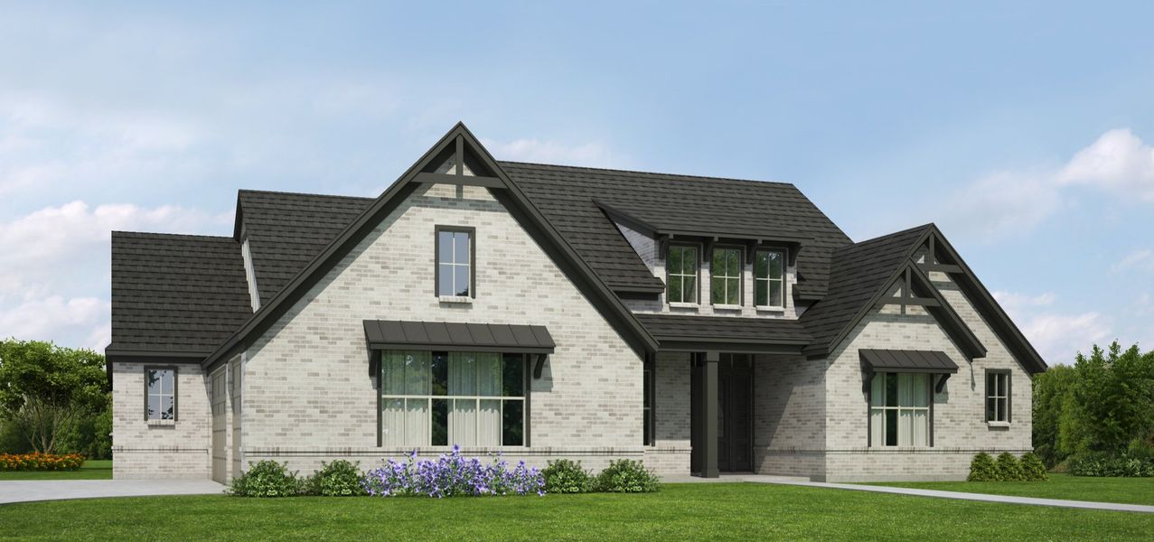 New construction Single-Family house Cordova, 1004 Bear Creek Ranch Road, Aledo, TX 76035 - photo