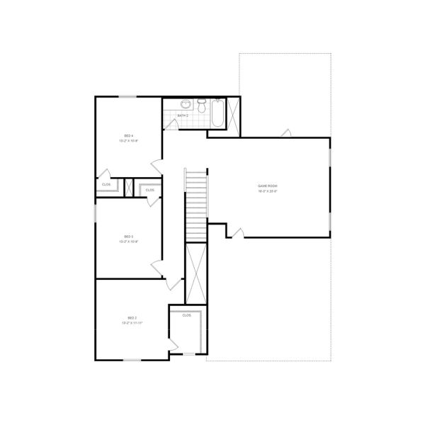 W/S #65946 / BG #3: 2nd Floor