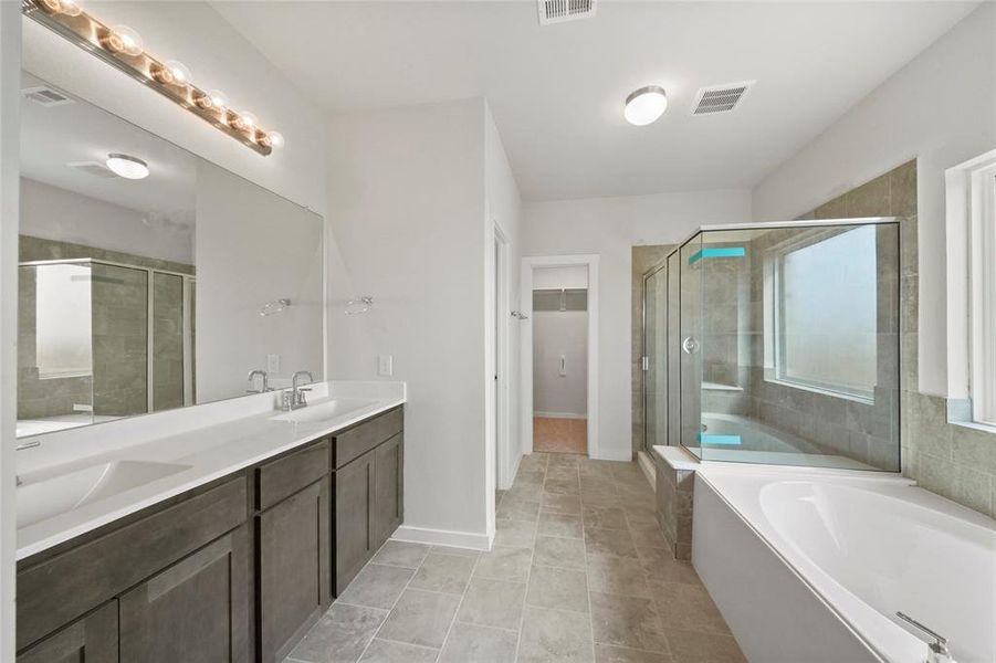 Master bathroom