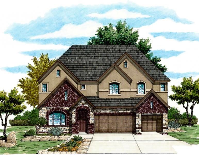 New construction Single-Family house Kensington, 16015 Villa Basilica, San Antonio, TX 78255 - photo