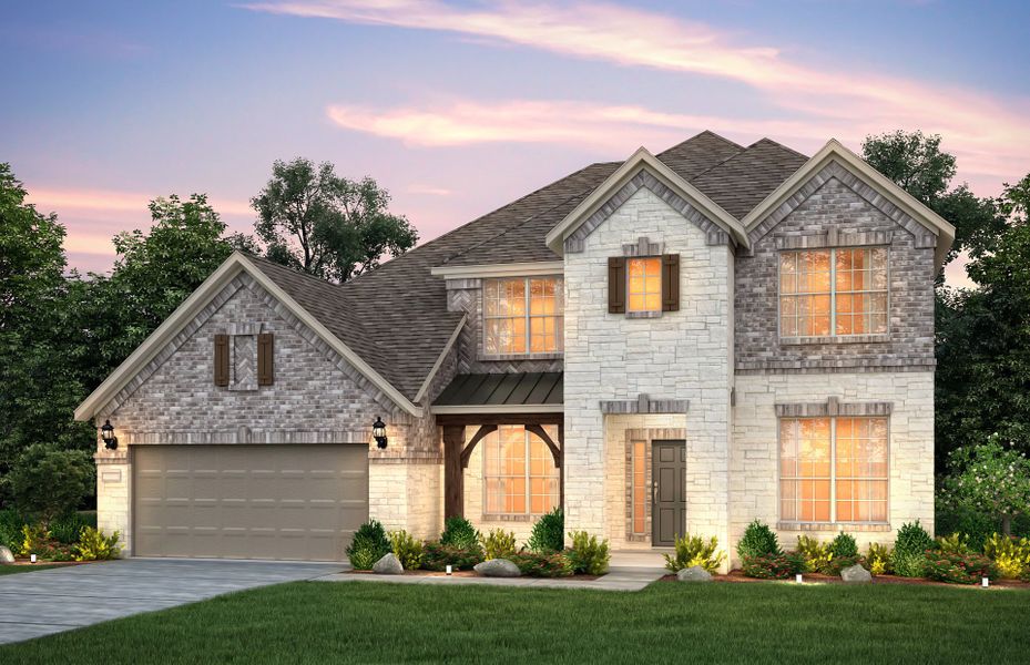 New construction Single-Family house Lawson, 118 Morningdale Dr, Liberty Hill, TX 78642 - photo