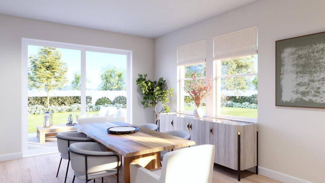 Dining Room | Willow at Harrell Oaks in Orlando, FL by Landsea Homes